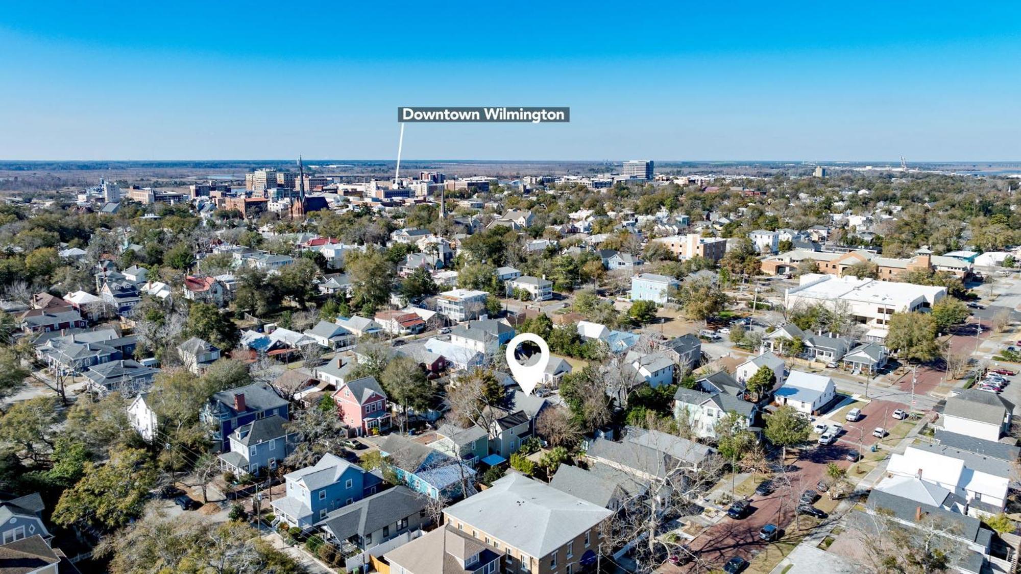 Downtown Wilmington Home ~ Pet Friendly Luaran gambar